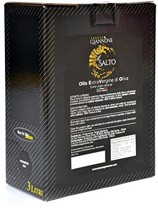 Tenuta Giannone - il SALTO Extra Virgin Olive Oil - 100 % italian - Bag in Box 3/5 LT (3 LT)