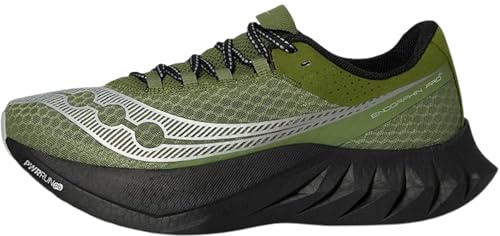 Saucony Endorphin Pro 4 pour Homme, Olivine/Noir, 46 EU