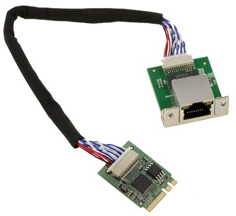 KALEA-INFORMATIQUE Carte M2 M.2 NGFF E A Key 2.5 Gigabit RJ45 LAN ethernet 10 100 1000 1G 2.5G. avec chipset Intel I226 SRKTV