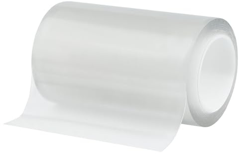 Cecliy Waterproof Repair Tape, Clear Inflatable Patch Repair Kit for Tent, Fabric, Awning, RV Roof, Underbelly, Tarp, Sail & Boat Cover, Heavy Duty Multipurpose, 1 Roll, 5 in x 10 ft