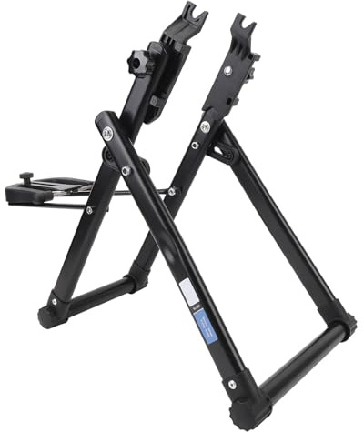 ZAICOLER Soporte Portátil para Centrar Ruedas Estructura Triangular Estable Ajuste Preciso Soporte de Reparación para Centrado de Llantas de Montaje Giratorio con Acero al Carbono