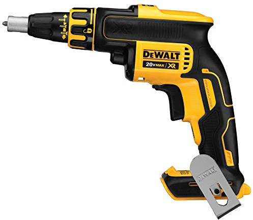 DEWALT 20V MAX XR Drywall Screw Gun, Cordless, 4,400 RPM, LED Light, Bare Tool Only (DCF620B)
