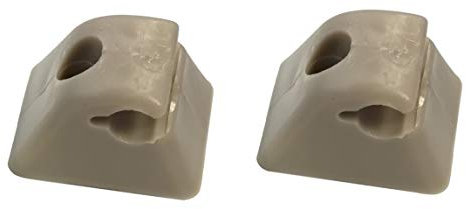 Twowinds - Soporte Perchas Parasol Compatible con Opel Corsa Vectra Astra F Meriva Zafira (2 unidades)