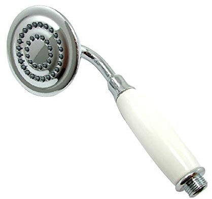 Mira 1735.127 Realm ERD Classic Traditional Shower Head Handset Chrome/White