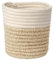 Briful 6x6 Cotton Rope Woven Basket 15cmx15cm Plant Pots Indoor Jute Planter Rope Plant Pot Storage Baskets for Plants, Toys, Crafts, Modern Home Decor