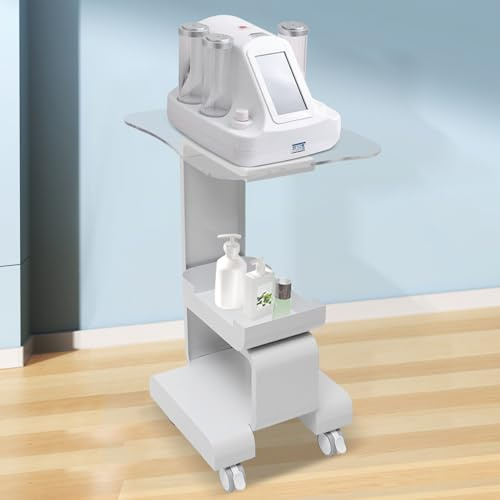 LOYEMAADE Beauté Chariot cosmétique avec roulettes - Chariot de travail portable - Pour salon de beauté - Avec compartiment de rangement