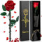Vautvis Rosa Eterna San Valentin Regalos Mujer, Rosa San Valentin, Rosa Eterna Natural Preservada, Rosa Preservada, Flores Eternas Regalos San Valentin, Regalo CumpleañOs Mujer, Regalo Mama, Novia