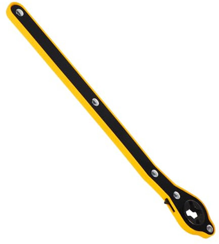 PartyKindom Wagenheberschlüssel Scherenhebergriff Autoheber Auto-wagenheber-ratschenschlüssel Austausch Des Wagenhebergriffs Suv-buchse Handheber-hebewerkzeug Autoschlüssel Radschlüssel Metall