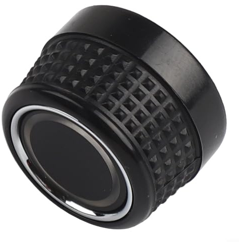 Lecreatekit Manopola di rotazione per autoradio, controllo del volume dell'autoradio posteriore, pulsante di ricambio progettato per autoradio per modelli Golf 6 (destra)