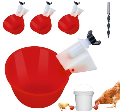 Bebedero automático para pollos, dispensador de agua para pollos, dispensador de agua para pollos, pato, paloma