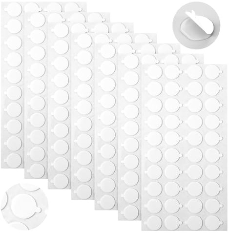 Neyauo 280 Pcs Double Sided Adhesive Dots Removable Sticky Tack Mounting Putty for Walls Non-Damaging Sticky Dots for Museum Crafts, Festival Party Decorations
