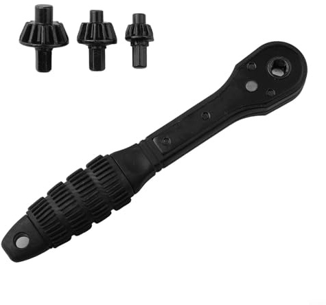 For Drill Chuck Key Wrench With Ratchet And Magnetic Clamping Device For For Drill Press Supporting Various Chuck Sizes 5 10MM, 5 13MM, 3 16MM