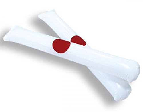 1 Paar (2 Stück) Airsticks/Klatschstangen/Lärmschläger Japan (Lärm-Schläger - Applaus-Schlauch - Bäng Bäng/BängBäng - Pong Pong/PongPong)