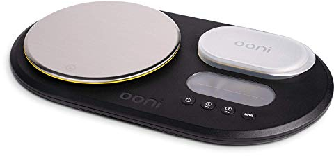 Ooni electronic kitchen scale with dual platforms – digital precision scale – accessories for Ooni pizza oven