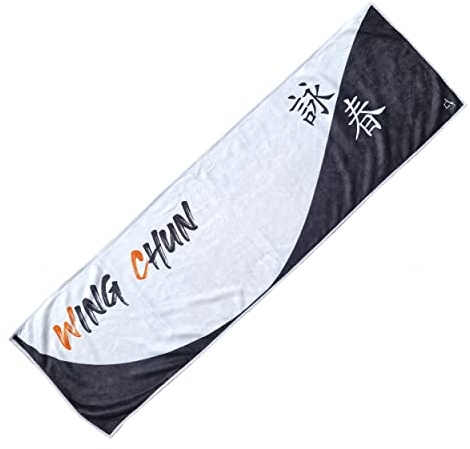 TAO Sporthandduk lätt bomulls- och mikrofiberhandduk ultraabsorberande handduk för män och kvinnor, vingknopp