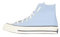 CONVERSE Chuck 70 Hi High Blue Sneaker für Herren oder Damen, hellblau, 40 EU