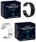 Prostata-Harmonie-Ring 2 Stück Magnetfeldtherapie Ring,Prostamagnetischer Harmonie-Ring,Trägt zur Verbesserung Der Prostatafunktion und zur Verbesserung Der Lebensqualität Bei(Schwarz,Silber)