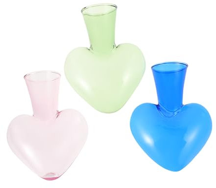 Gatuida 3 Stück Hydroponische Vase Terrarienpflanzer Vasendekoration Für Zu Hause Hydroponische Pflanzer Dekorative Vase Hydroponischer Indoor-Garten Wasservase Pflanzen Terrarium Glas