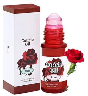 Huile de soin des cuticules fortifiante avec formules nourrissantes Stylo roller pour la croissance des ongles Mélange hydratant Huile à ongles