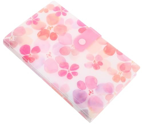 Uonlytech Album de Rangement pour Décalcomanies à Ongles Compartiments Multiples, Livret de Stickers pour Nail Art, pour Usage Professionnel ou Amateur
