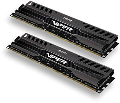 Patriot Memory Viper 3 Black Mamba Arbeitsspeicher 8GB (1600MHz, CL9, 2X 4GB) DDR3-RAM Kit