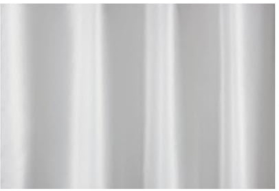 HEWI Duschvorhang Dekor uni weiss Polyester, B:1400mm H:2000mm 801.34.V0134