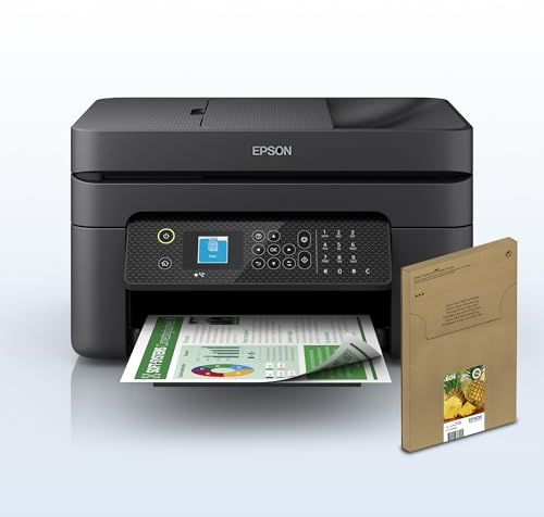 Epson Workforce WF-2930DWF Print/Scan/Copy Wi-Fi Printer with Additional Ink Multipack