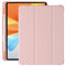 Amazon Marke - Hülle für iPad 10,2 Zoll 9./8./7. Gen (2021/2020/2019) - PU Leder Tasche Schutzhülle mit Transluzent Rücken Deckel & Stifthalter, Auto Schlaf/Wach, Rosa
