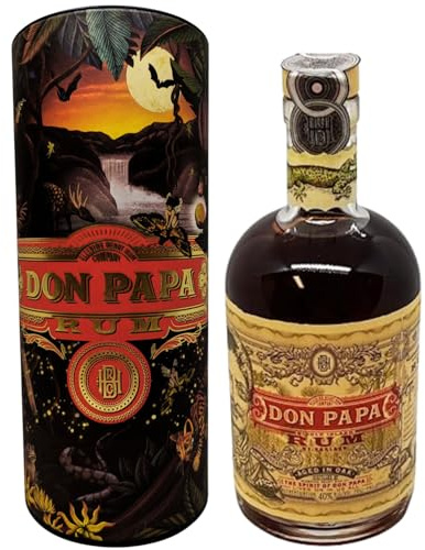 Don Papa Rum 7 Jahre Ethereal Tube 0,7 l 40% in Geschenkverpackung by Reichelts