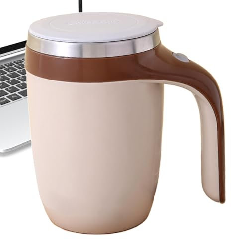 Tazza da caffè con agitazione magnetica automatica, Tazza da caffè con agitazione automatica | Bicchiere da caffè con miscelazione automatica - Tazza di miscelazione elettrica ad alta velocità, tazza