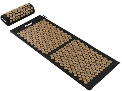 Rebel Electro Tapis de santé pour acupression avec Pointes Set avec Coussin 110x42cm RBA-6010-GL