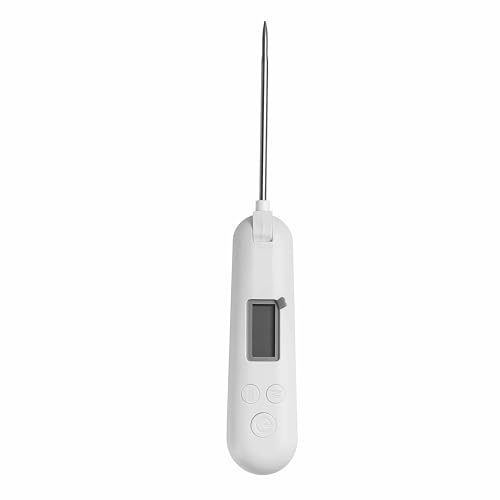 Bolwins A20C Termómetro digital de cocina con sonda plegable, pantalla LCD, medición rápida, -50 °C ~ 300 °C, para barbacoa, barbacoa, asado, leche, hornear, aceite, cocina
