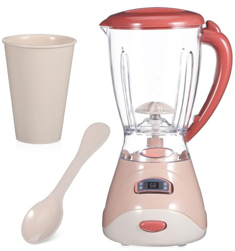 ifundom Juguete Exprimidor Eléctrico para Mini Exprimidor de Juguete de Plástico Accesorio de Cocina Infantil Compacto para Juegos de Simulación y Aprendizaje Electrodoméstico de Cocina