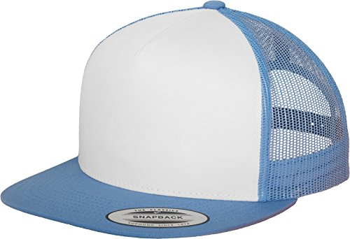 Flexfit Erwachsene Mütze Classic Trucker, C.Blue/Wht, One Size, 6006W