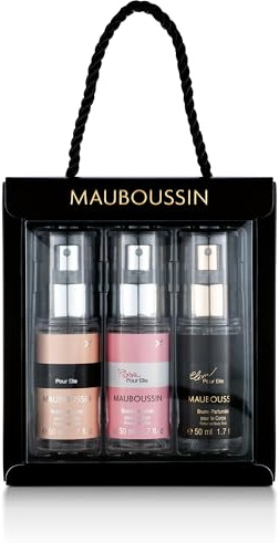 Mauboussin - Set Body Mist: Pour Elle, Elixir Pour Elle et Rose