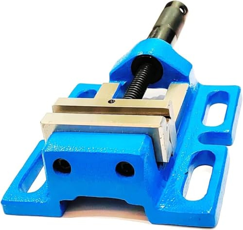 Buyohlic Unigrip morsa per trapano | Macchina utensile in ghisa di alta qualità | Alta precisione | (4 Pollici I 100 mm)