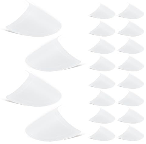 lasuroa 10 Paires d'Embases pour Chaussures, Embauchoirs Transparentes et Flexibles pour Baskets Chaussures en Cuir et Bottes