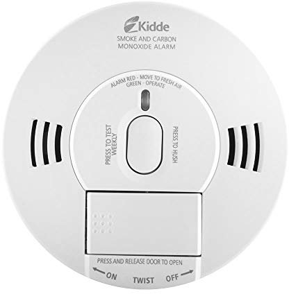 Kidde 10SCO Combination Smoke and Carbon Monoxide Alarm with Voice Notification and Alarm - Dual CO Detector and Fire Alarm with 10 Year Sensor Life - 10 Year Warranty