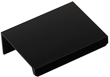 SOTECH Möbelgriff Blankett Jane 480 mm schwarz BA 4 x 110 mm Schrankgriff zur Montage an der Frontinnenseite inkl. Befestigungsschrauben