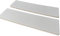 2Stk. Garagenwandschutz Weiß | Selbstklebend | Türschutz für Auto PKW KFZ Garage | 400x100x15mm