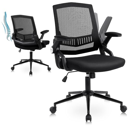 Youhauchair Bürostuhl, Schreibtischstuhl mit Hochklappbaren Armlehnen