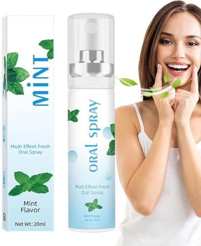 Spray Pour La Mauvaise Haleine, Spray Buccal Pour L'Haleine, Saveur De Fruit Spray Buccal Désodorisant Portatif Spray De Soins Bucco Dentaires Utilisé Pour La Bouche Sèche Et La Mauvaise Haleine, 20ml