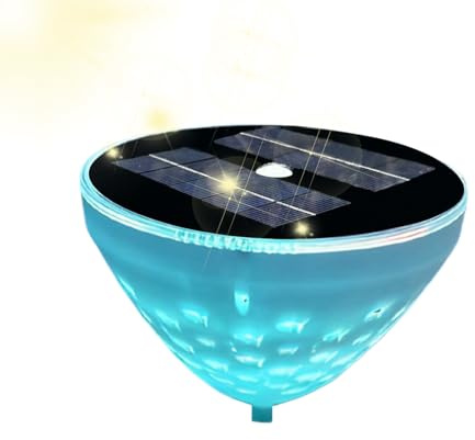 Luce per piscina a LED galleggiante 5 modalità impermeabile - Luce cava brillante per decorazioni per con laghetto da giardino | Illuminazione d'atmosfera per l'area piscina all'aperto estiva