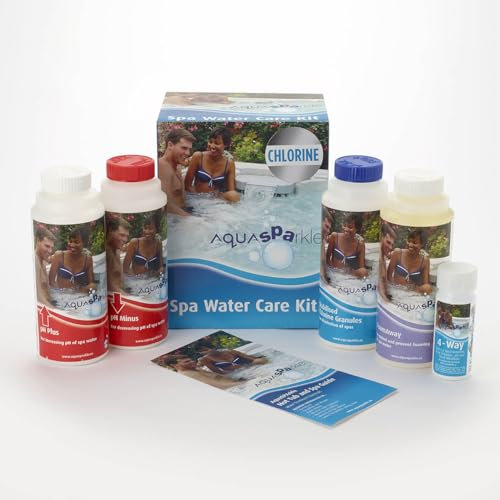 AQUASPARKLE Chlorine Spa Starter Kit - Hot Tub Chemical Kit