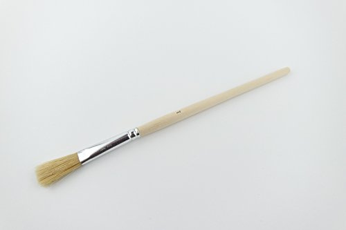 Pinsel Emaillelackpinsel Gr. 1 helle Borsten Lackpinsel Lackierpinsel Flachpinsel
