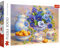 Trefl 10466 Blauer Blumenstrauß 1000 Teile, Premium Quality, für Erwachsene und Kinder ab 12 Jahren Puzzle, Farbig, Blau