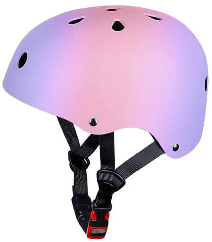 Kids Bike Helmet, MHJY Toddler Helmet Girls Scooter Helmet Kids Cycling Helmets Skateboard Helmet for Boys Child, Age 3-8 Years