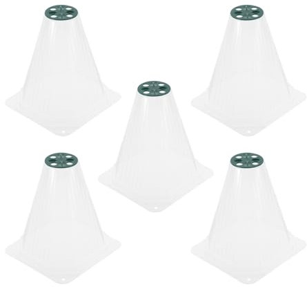 POPETPOP 5piezas Cubiertas Reutilizables para Ventilación Protección Térmica Heladas para Jardín Cloches para