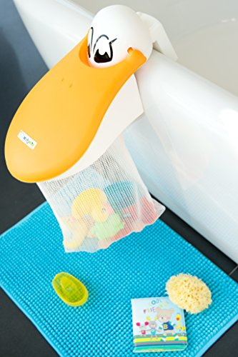 Rotho Babydesign Babysun Nursery - Bolsa de malla para juguetes de baño, diseño de pelícano
