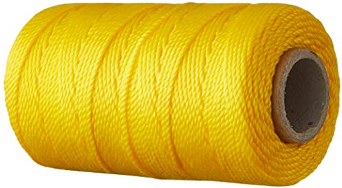 Toolland Mason's Cord 100m x Ø 1.2mm, yellow